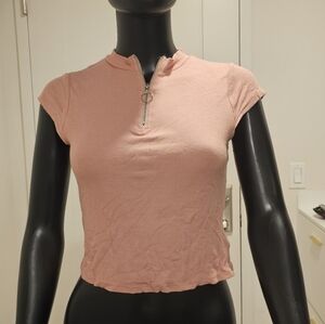 Atmosphere Pink Crop Top